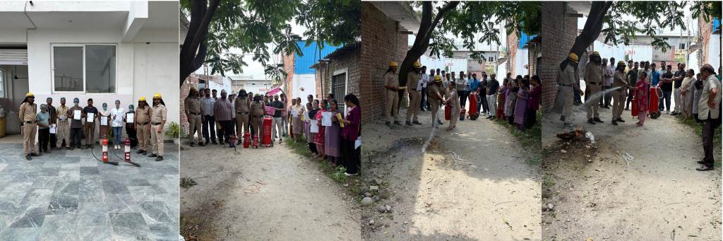 Awareness Campaign Held in Tahliwal as Part of Fire Safety Week Industrial Employees Briefed on Fire Safety Measures